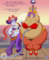 Shantae and Risky Being Frisky