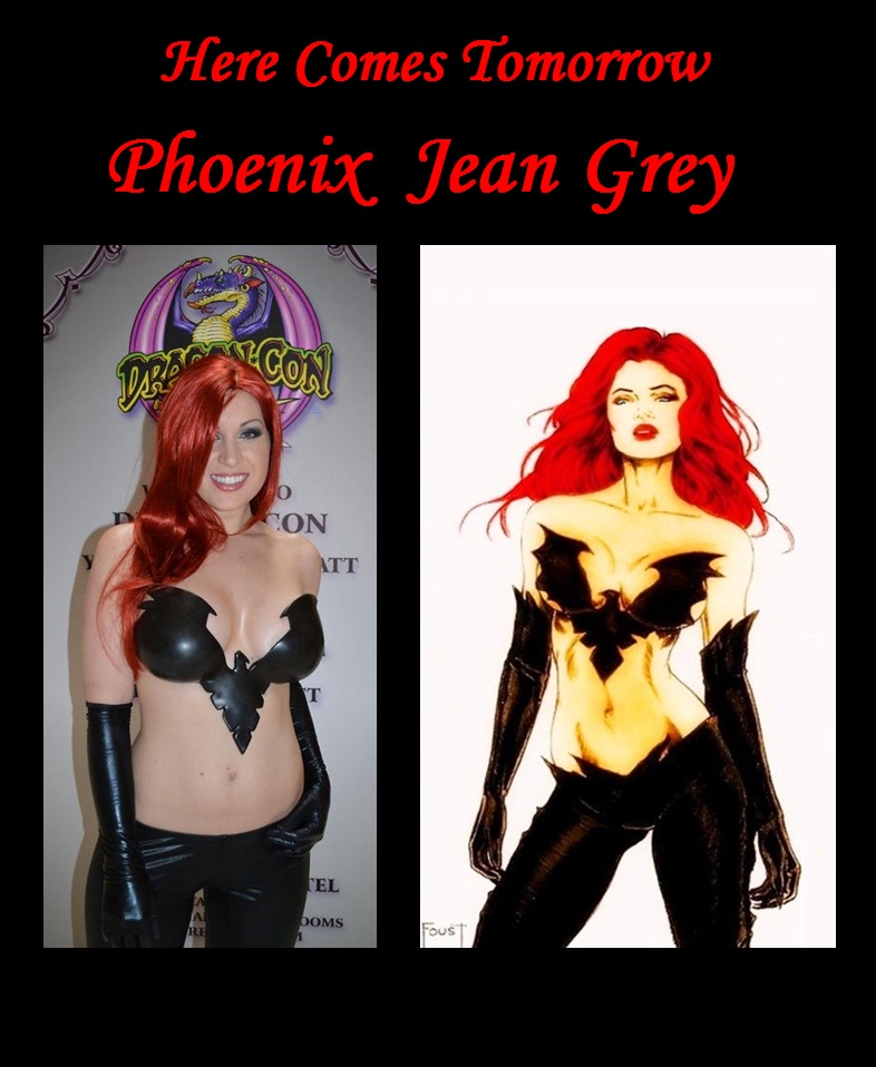 Here Comes Tomorrow Phoenix Jean Grey cosplay