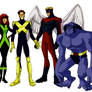 X-men Evolution Original 5 with Jean Grey redesign