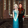 Helsa, Queen Elsa and Hans her royal consort MMD