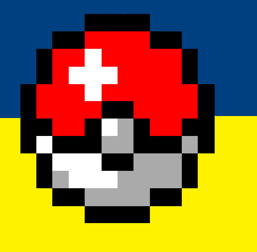 Pokeball pixel art