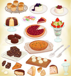 MMD CAKE MODEL PACK DL+