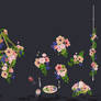 MMD flower aesthetic / cottagecore pack download