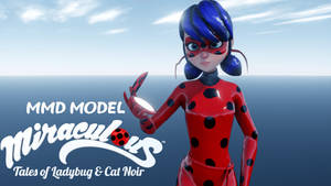 MMD Miraculous Lady Bug model marinette update!