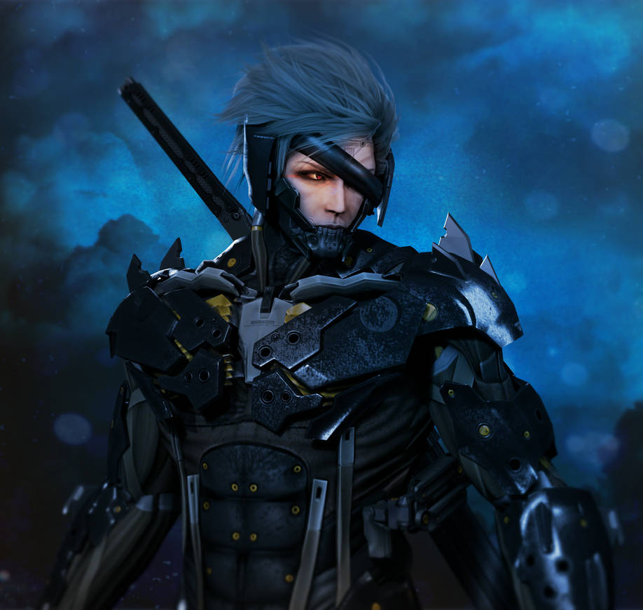 Mgs2 Raiden Render Metal Gear Rising Render - Raiden by PlayerPlus591 on DeviantArt