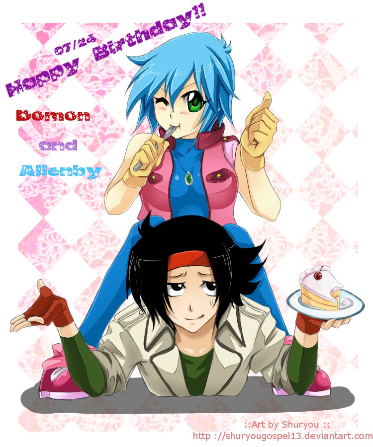 Domon and Allenby:Happy B-day