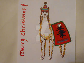 Christmas 2018 Llama