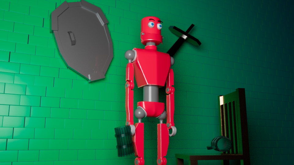 3D Robot Design by thesonycs on DeviantArt