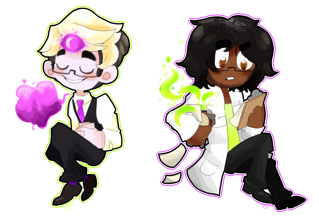 sacanime: night vale stickers!!