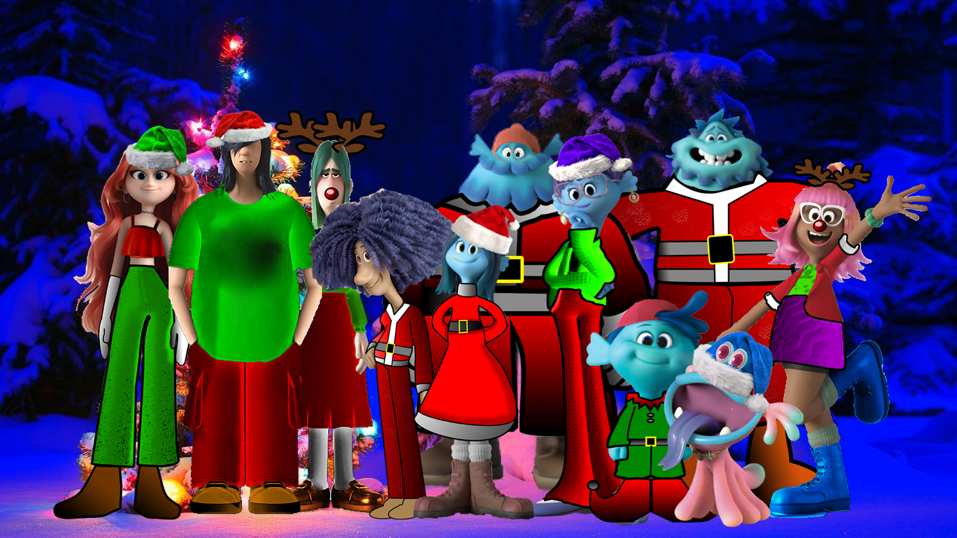 Christmas Ruby Gillman Fan Art by IsNavarro on DeviantArt