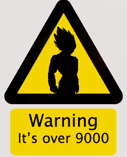 'It's over 9000' zone