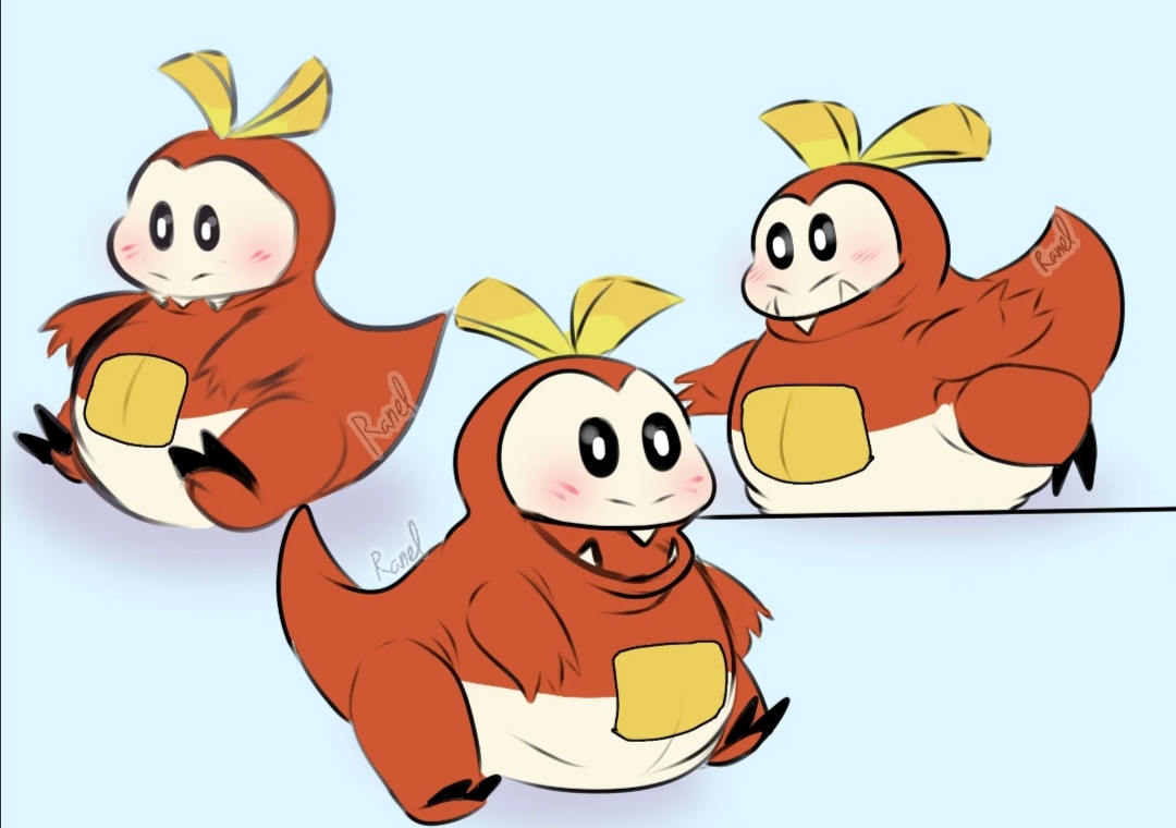 Fuecoco~ by Chubbypen on DeviantArt