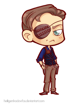 COmmission: The Walking Chibi Dead #Governor