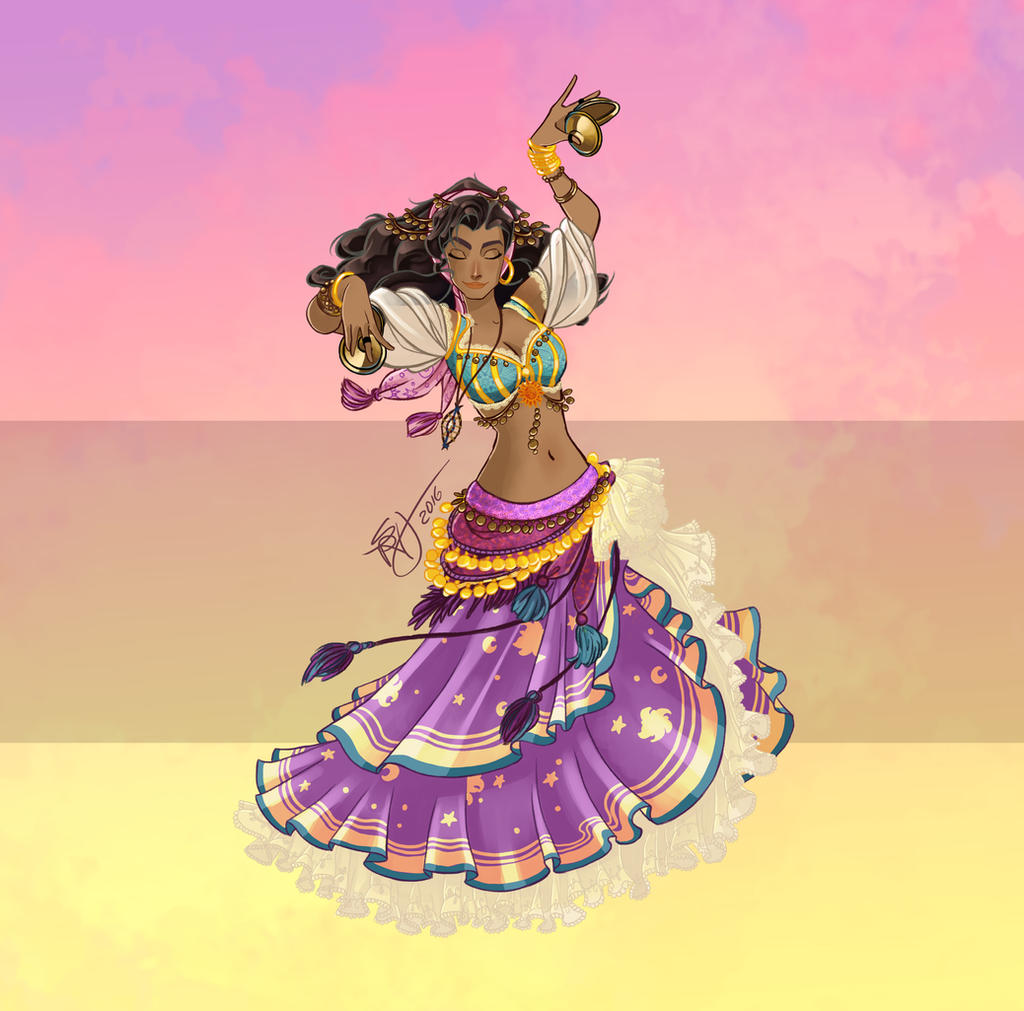 Disney Belly Dancers: Dance la Esmeralda!