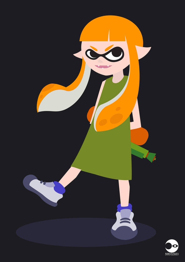 Inkling Side Inkling from Splatoon by soulfreeboy on DeviantArt