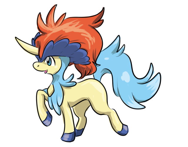 Keldeo (totally not MLP style)