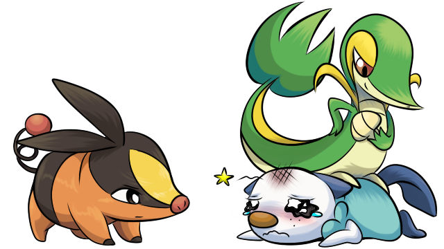 Unova Three Starters is - pixiv Encyclopedia