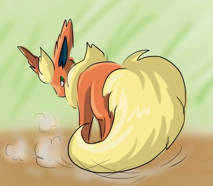 Flareon dusting