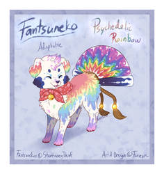 'Psychedelic Rainbow' Fantsuneko AUCTION [CLOSED]