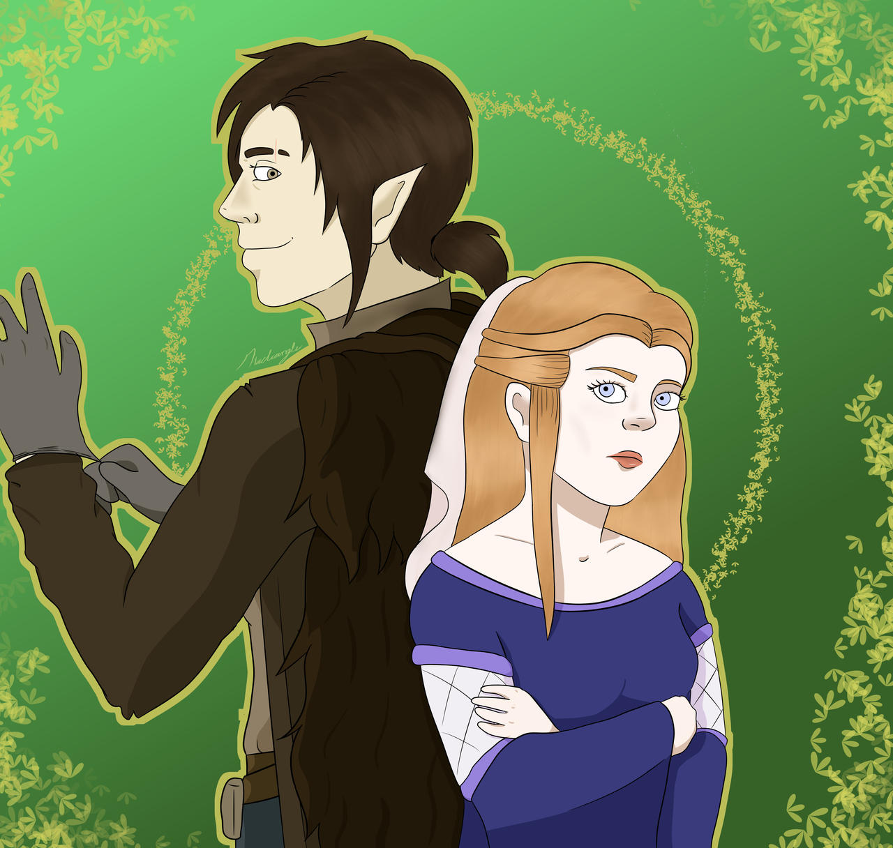 Spring Darling Rogue Princess and Rogue by Gladiangle on DeviantArt