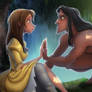 -Redefining illustration of Disney tarzan movie