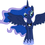 Princess Luna S2 Finale Vector