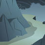 Dragonshy Mountain Background