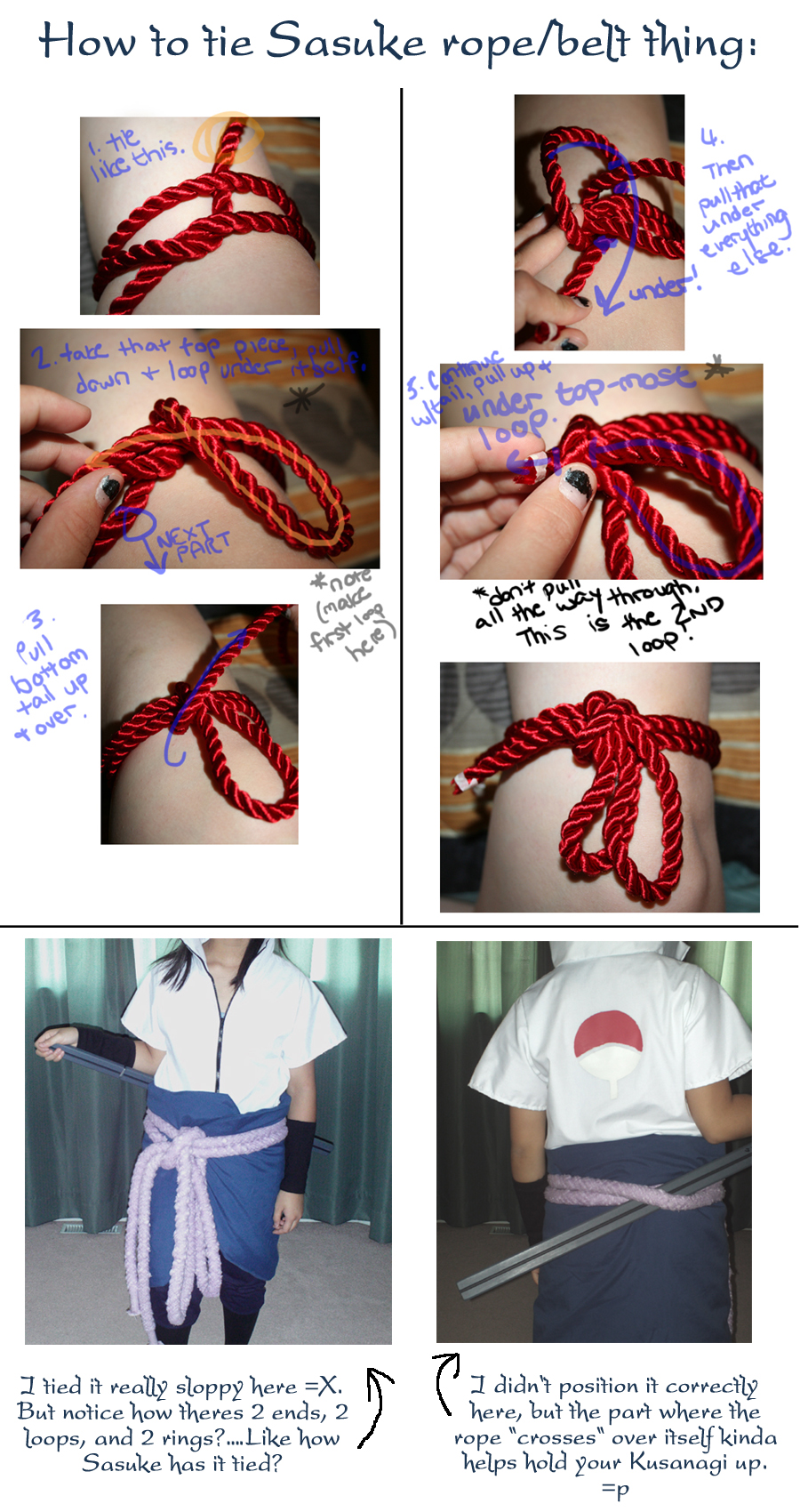 How to tie Sasuke rope