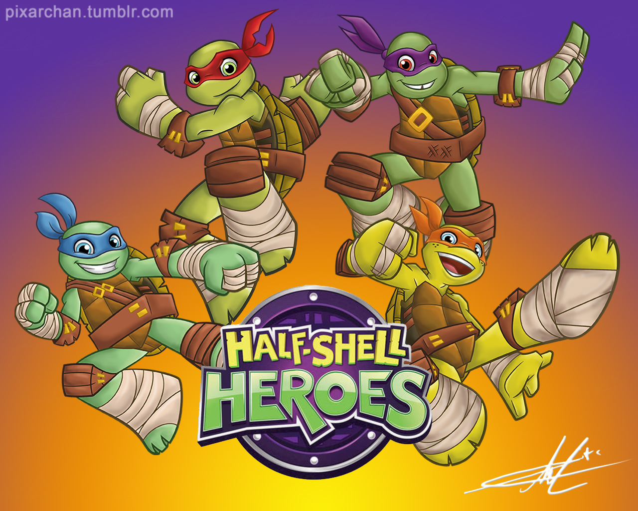 Tmnt Half Shell Heroes by pixarchan on DeviantArt