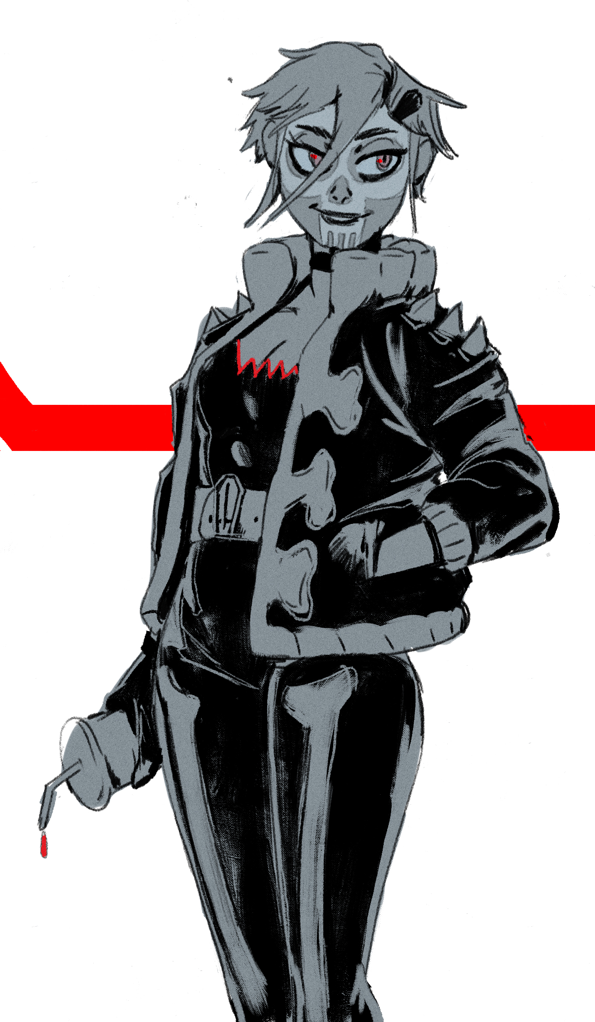 Flatline by redblacktac on DeviantArt