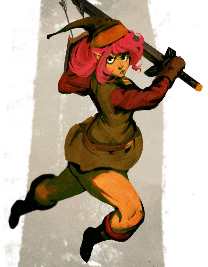 Pink Link by redblacktac on DeviantArt