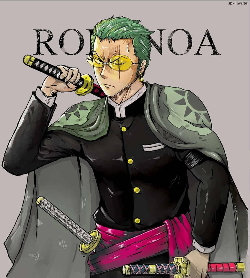 Roronoa Zoro X Demon Slayer By Johannedraws On Deviantart Roronoa Zoro X Demon Slayer By Johannedraws On Deviantart