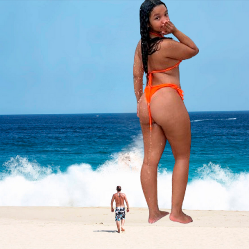 Giantess Amanda In Beach With Tiny Man By Hahjaj On DeviantArt giantess-amanda-in-beach-with-tiny-man-by-hahjaj-on-deviantart