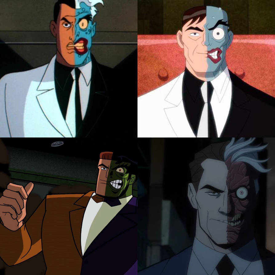Two Face Insanity Animated Versions of Two-Face by TheJokerClown on DeviantArt
