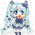 FREE ICON: Snow Miku 1 by Banished-Dreams