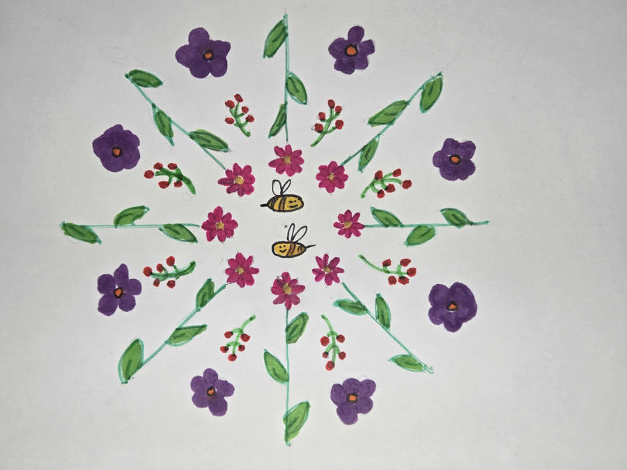 Pollinator Mandala