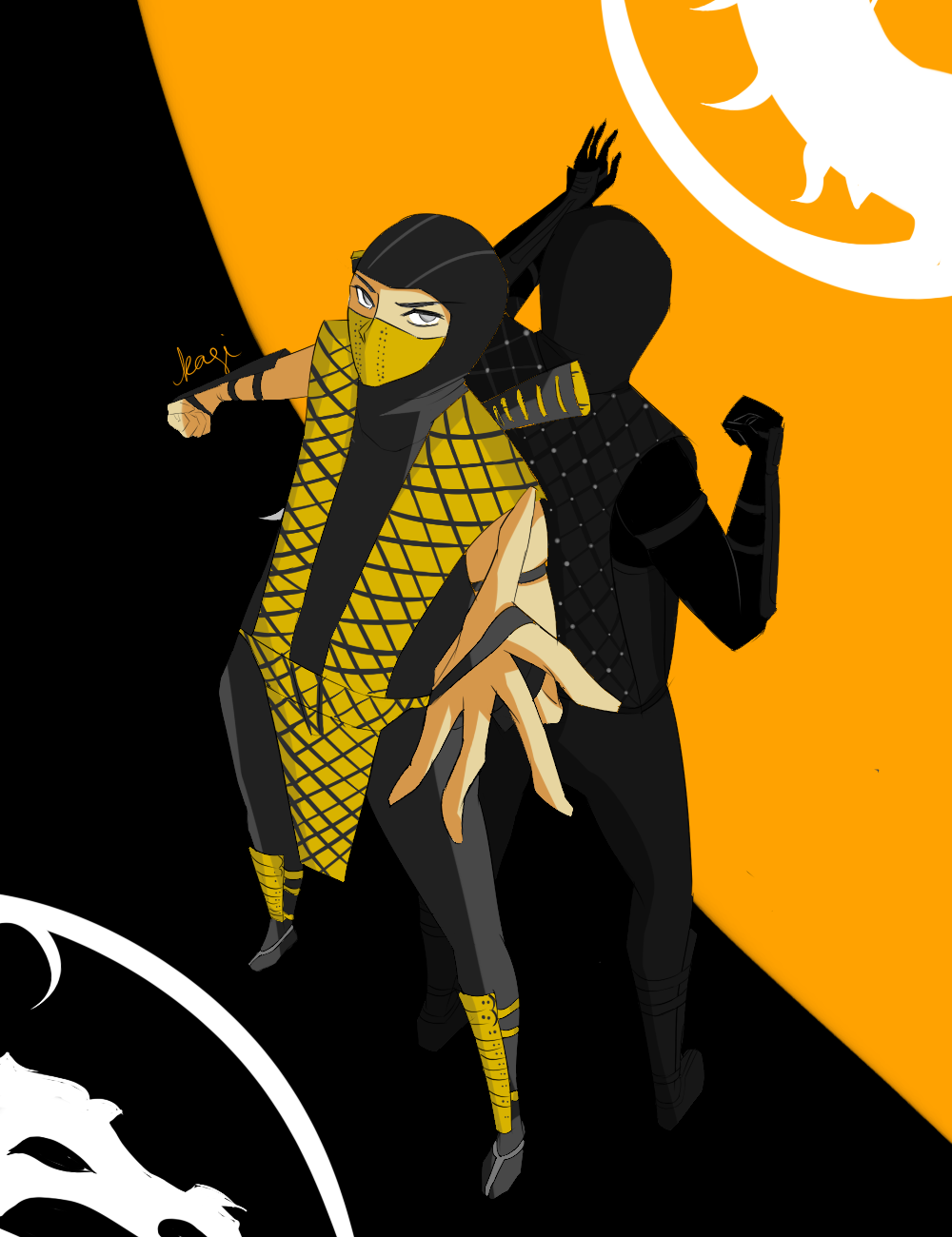 Request: Scorpion and Noob