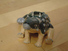 Ankylosaur Candle holder