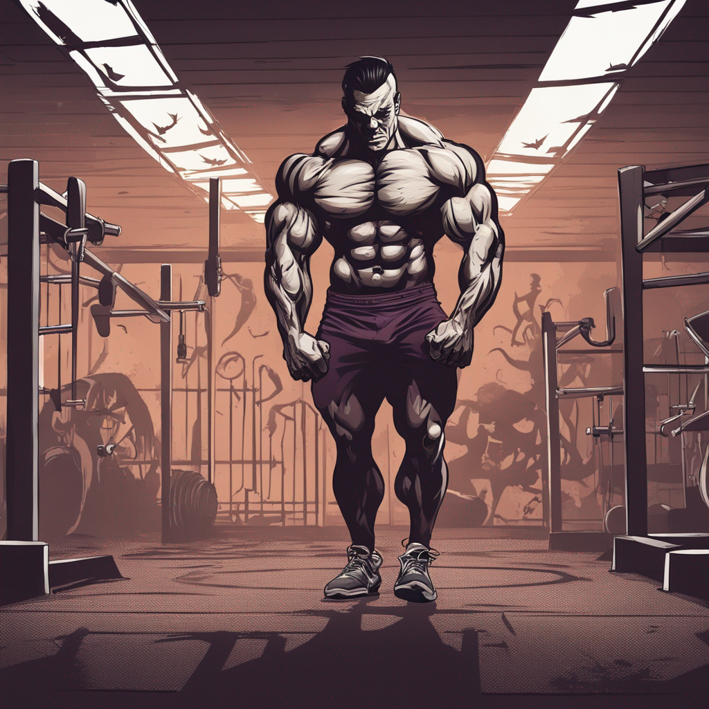 Deviantart Bodybuilder Therapy Male bodybuilder in a haunted gym working out, hau by Final47 on DeviantArt