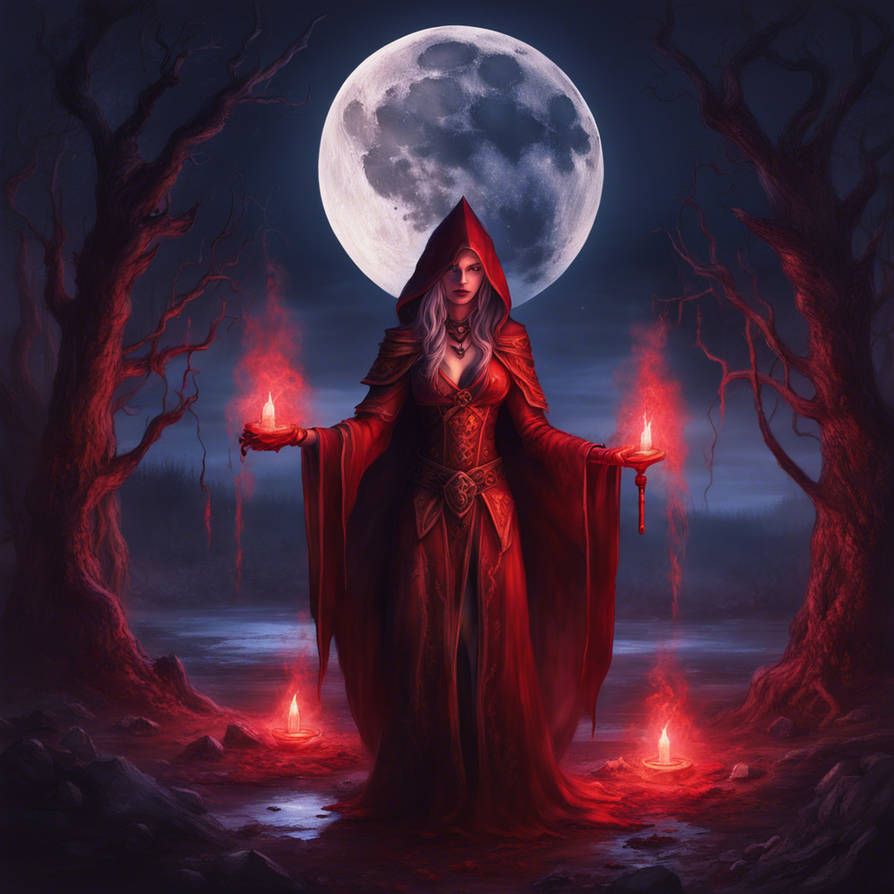 Vampire Red Ritual Ritual Under Blood Moon by The-GM-Craft-Tavern on DeviantArt
