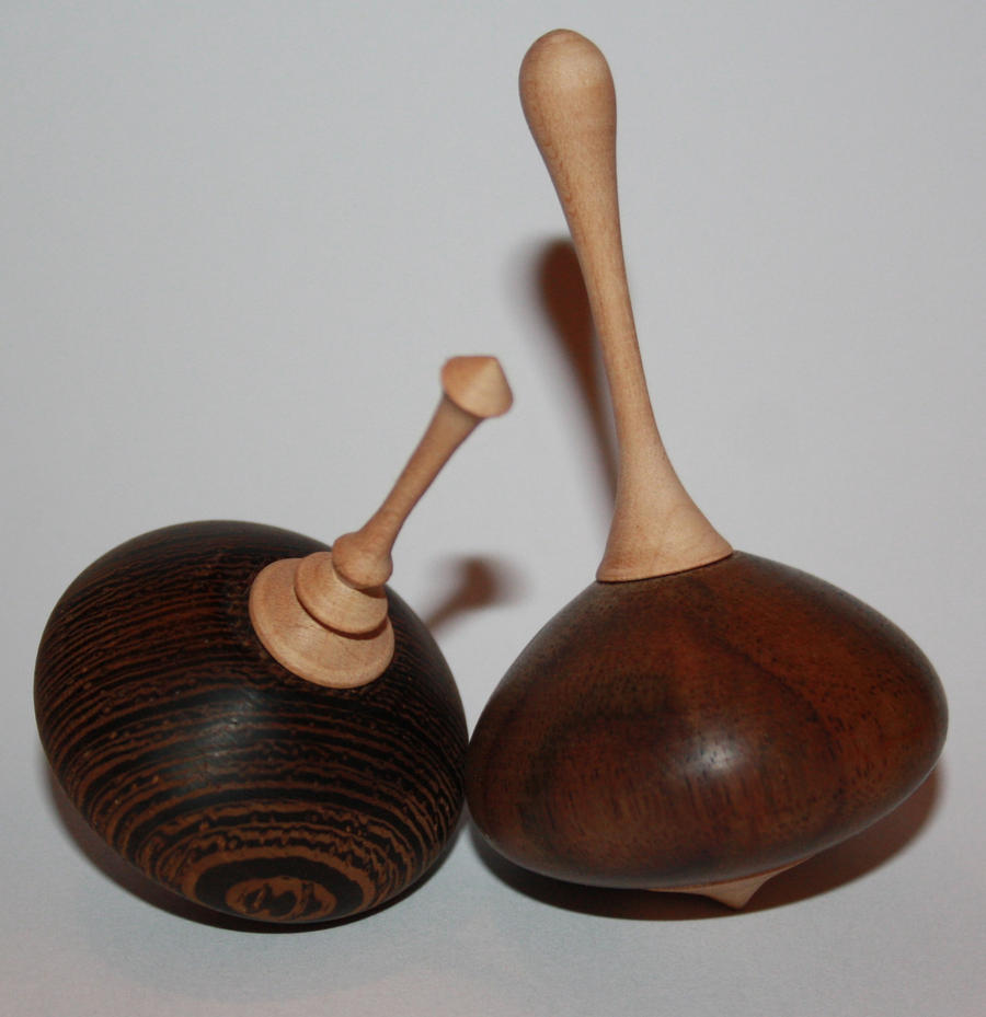 Christmas spinning tops