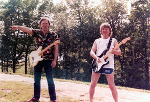 David Gilmour and Mick Ralphs