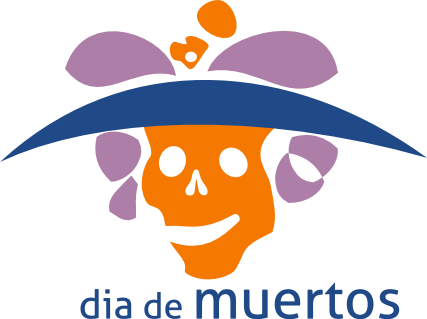 Logo. Dia de los muertos.