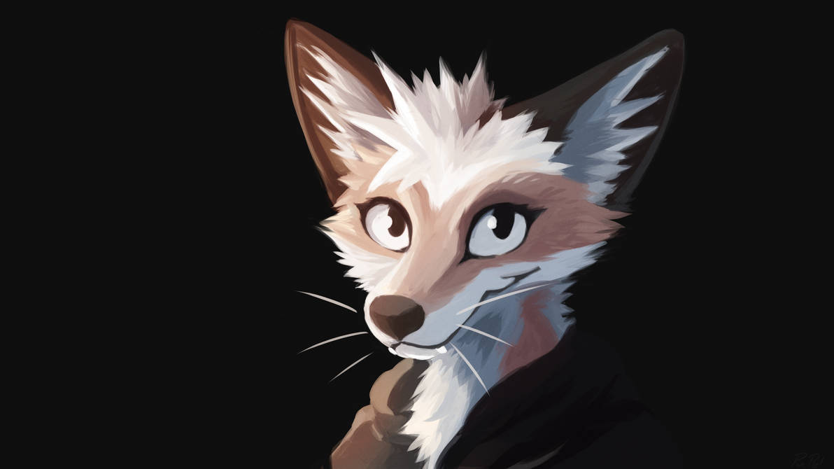 Dramatic lighting Fox Girl by ItsPixPiet on DeviantArt