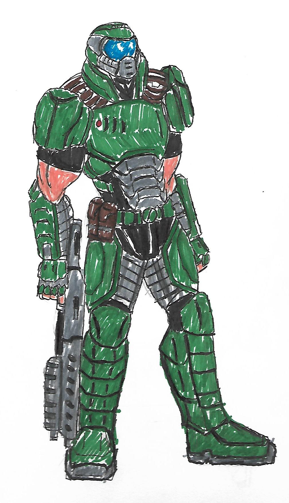 Doom Slayer by R0ACHA on DeviantArt