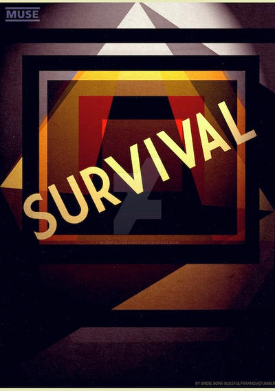 Muse-Survival-abstract poster by BlissfulParanoia on DeviantArt
