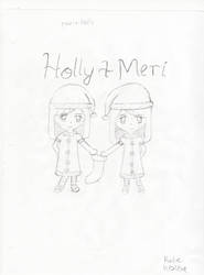 Holly and Meri WIP