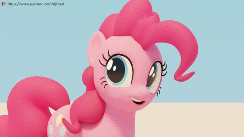 Pinkie Pie 3D Lip-Sync Animation Test