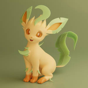 New Leafeon Model and Profile Picture Render