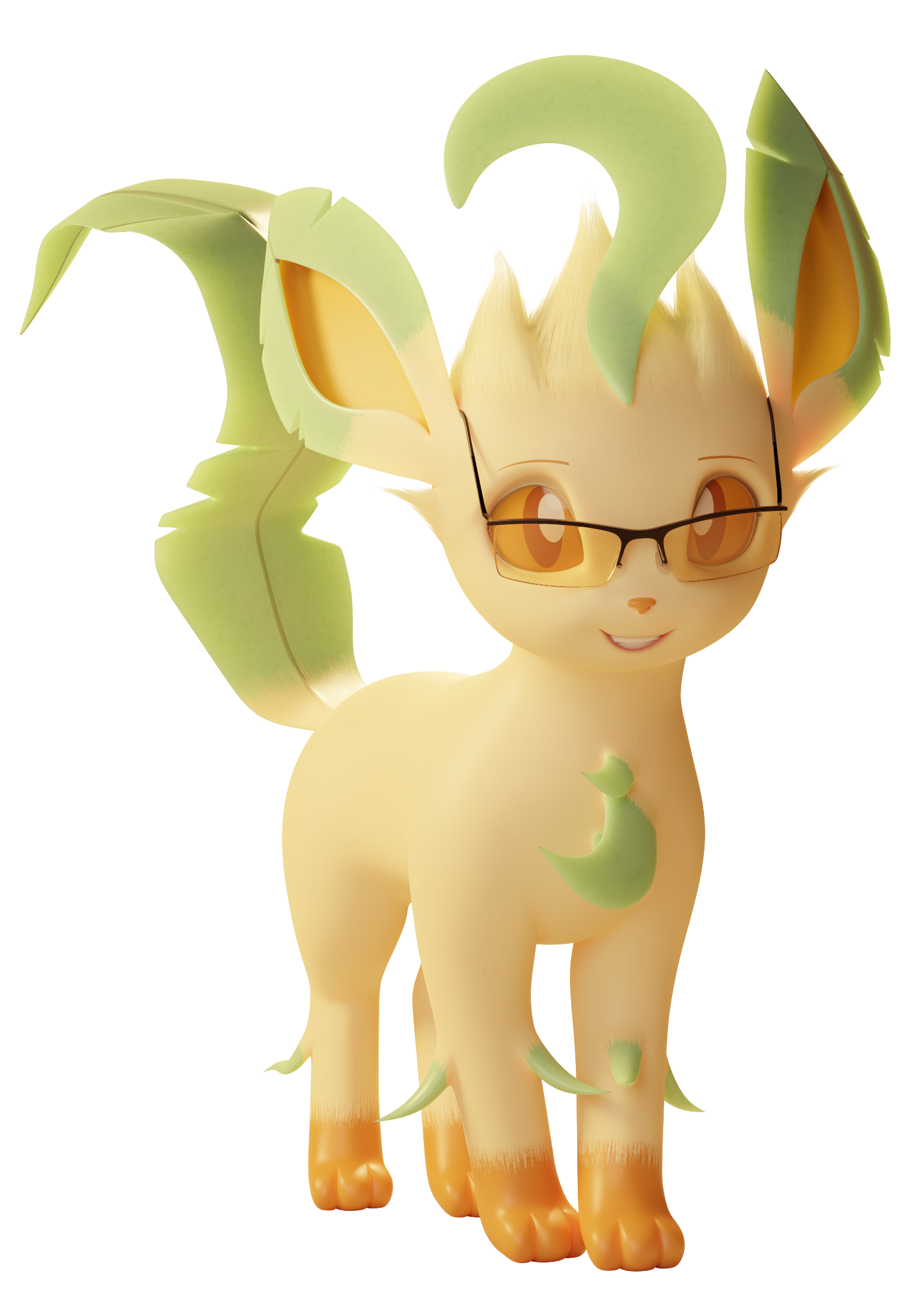 Eevee 3D Render Pokemon by MrPatafoin on DeviantArt